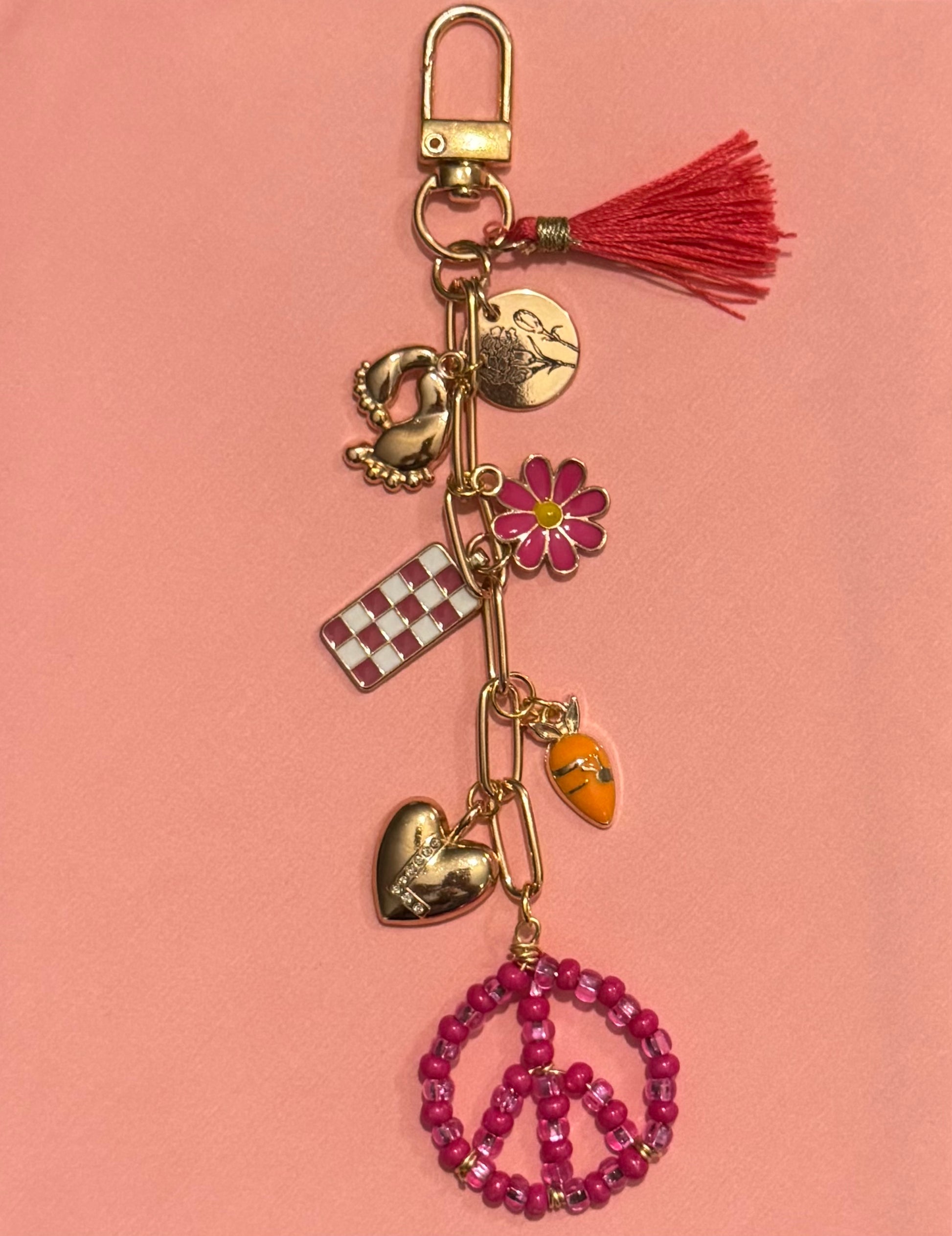 Handmade Customized Bag Charm