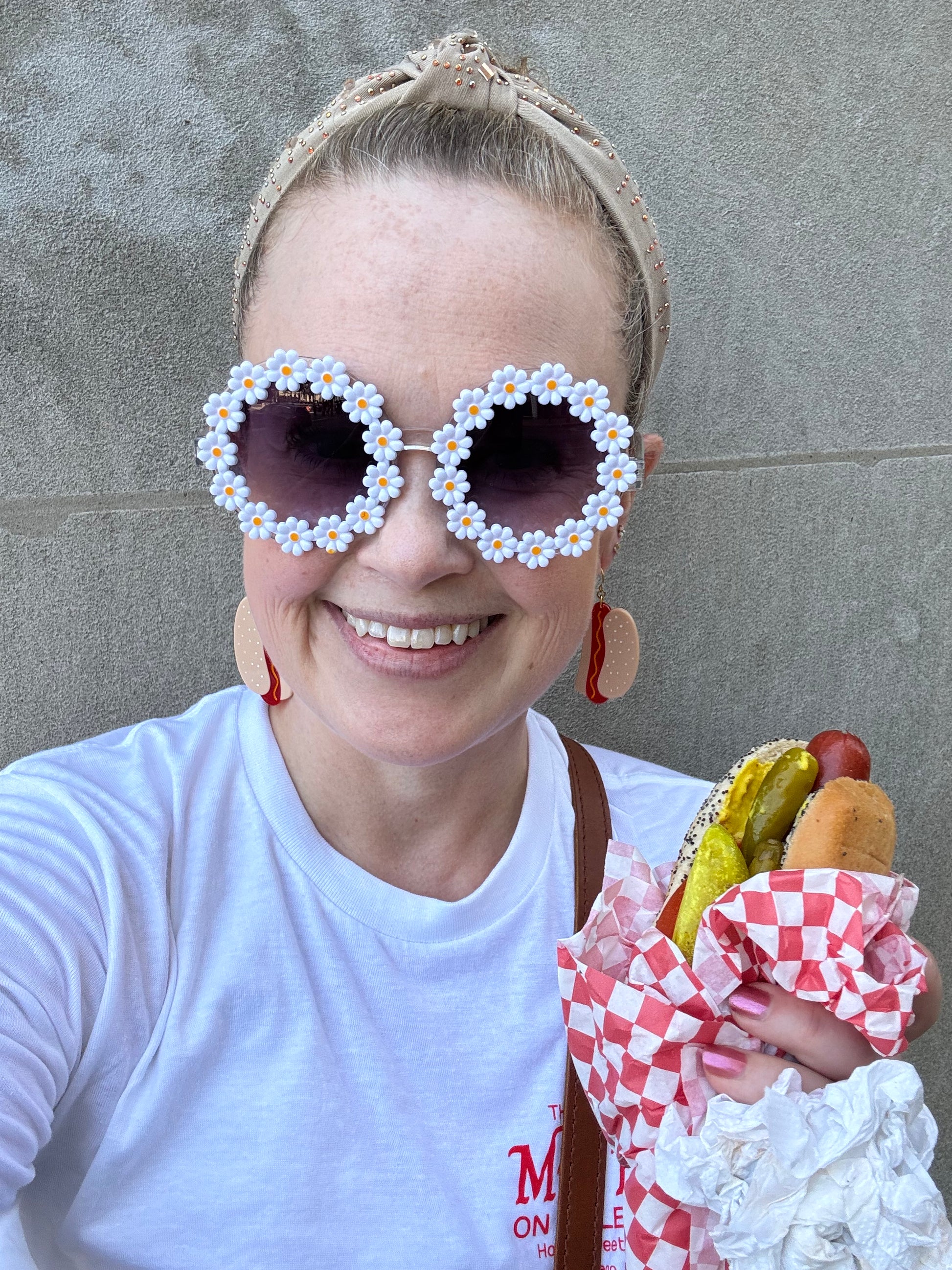 Jenny Lemons Hot Dog Earrings