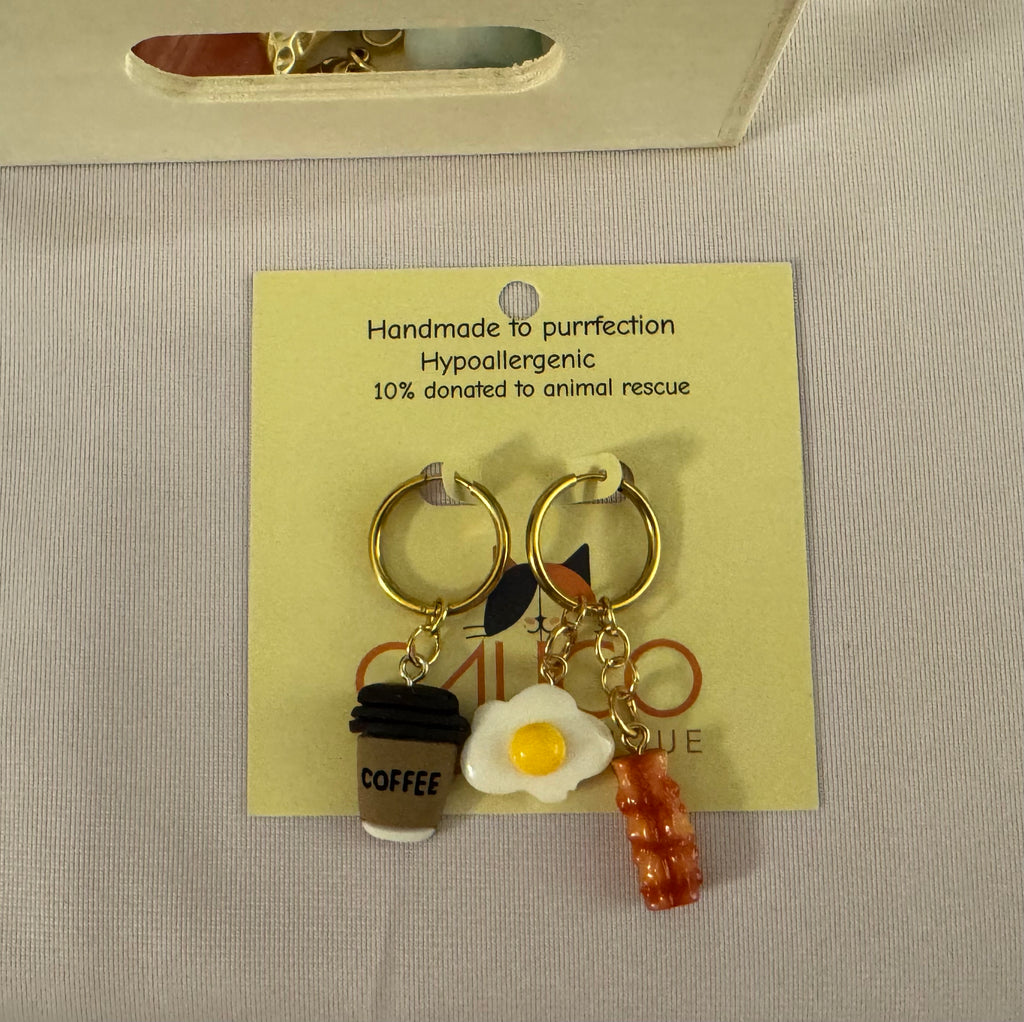 Customized Charm Earrings