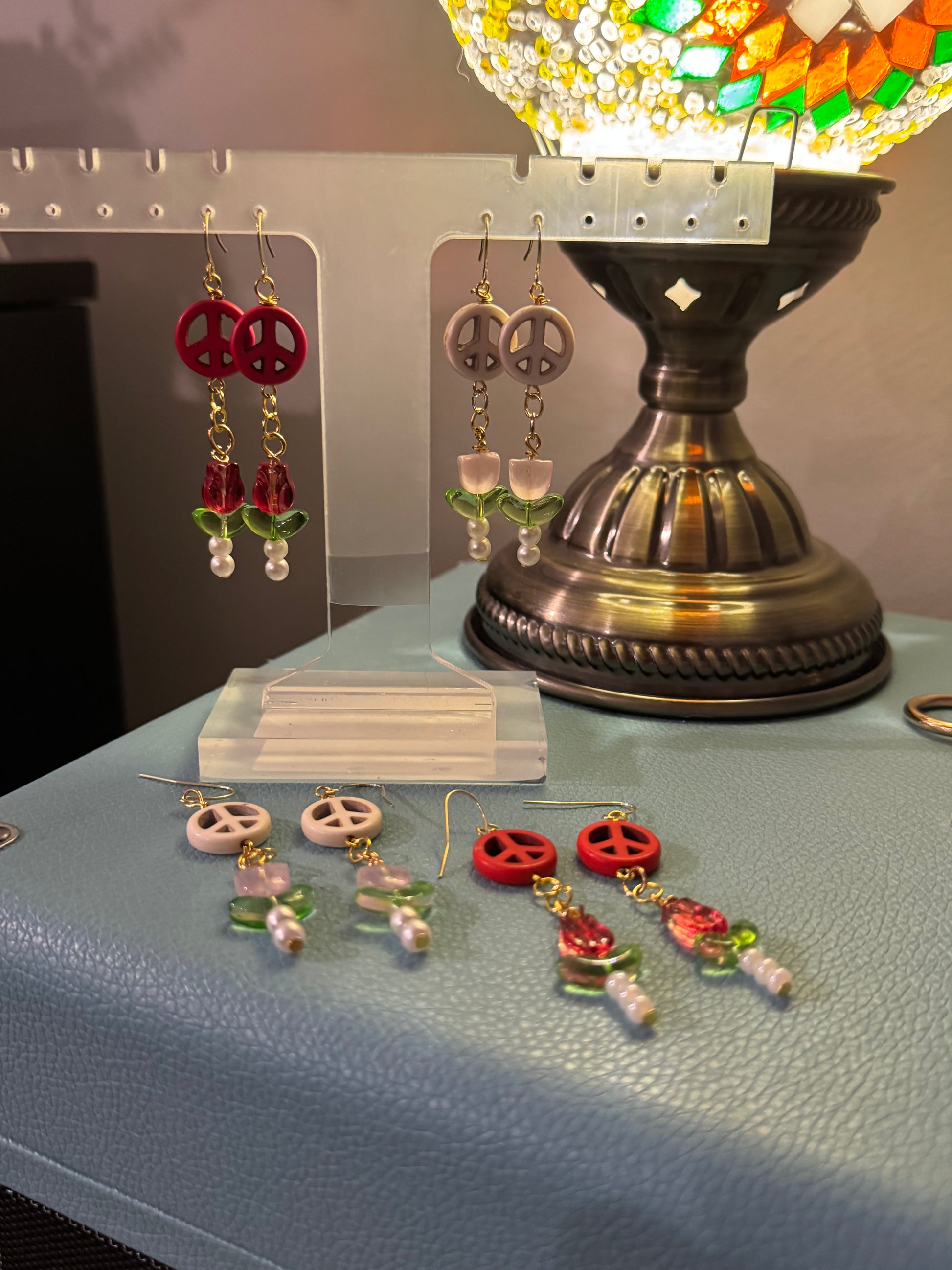 “The Haley Earrings” - Handmade Hypoallergenic