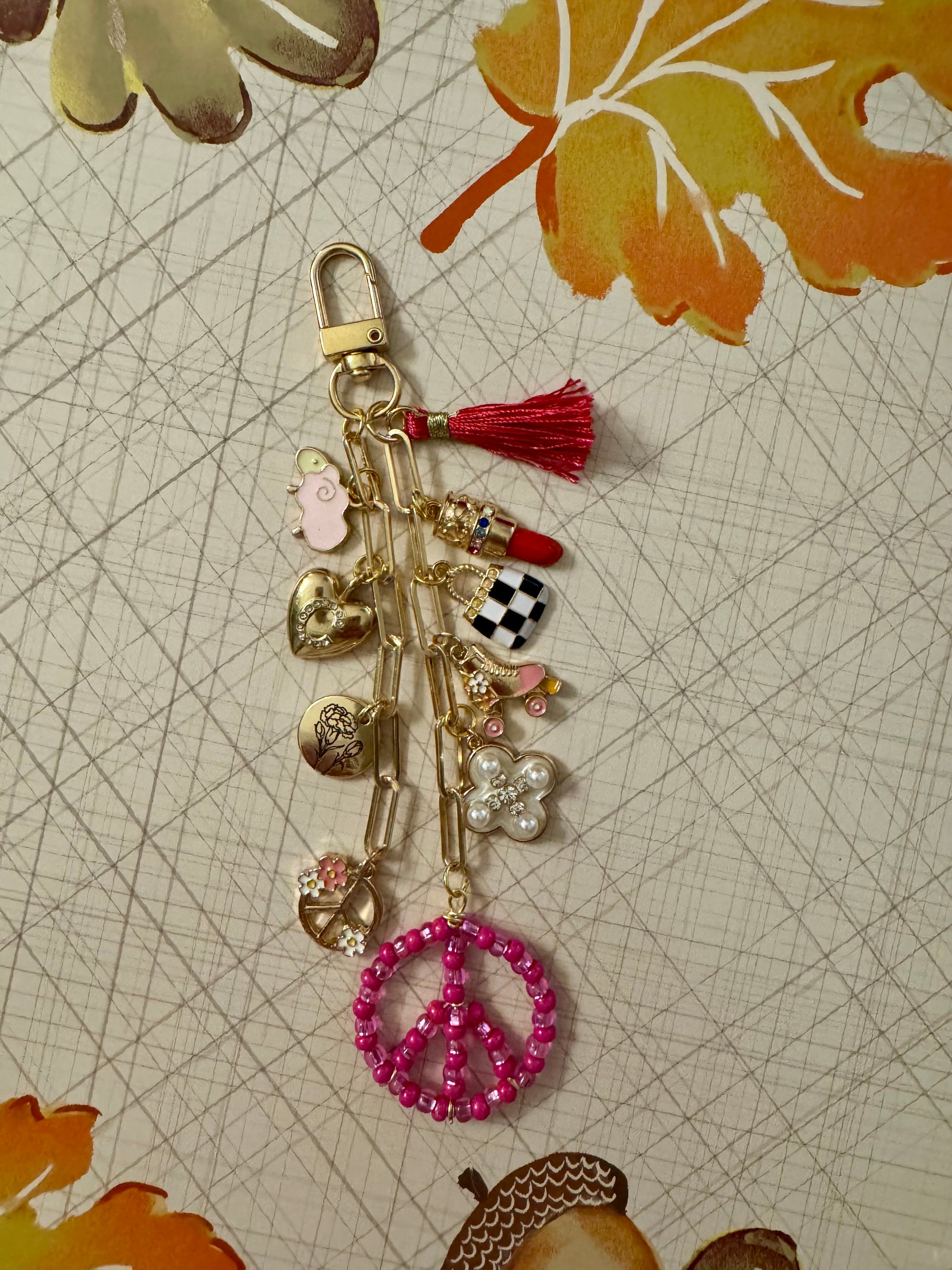 Handmade Customized Bag Charm