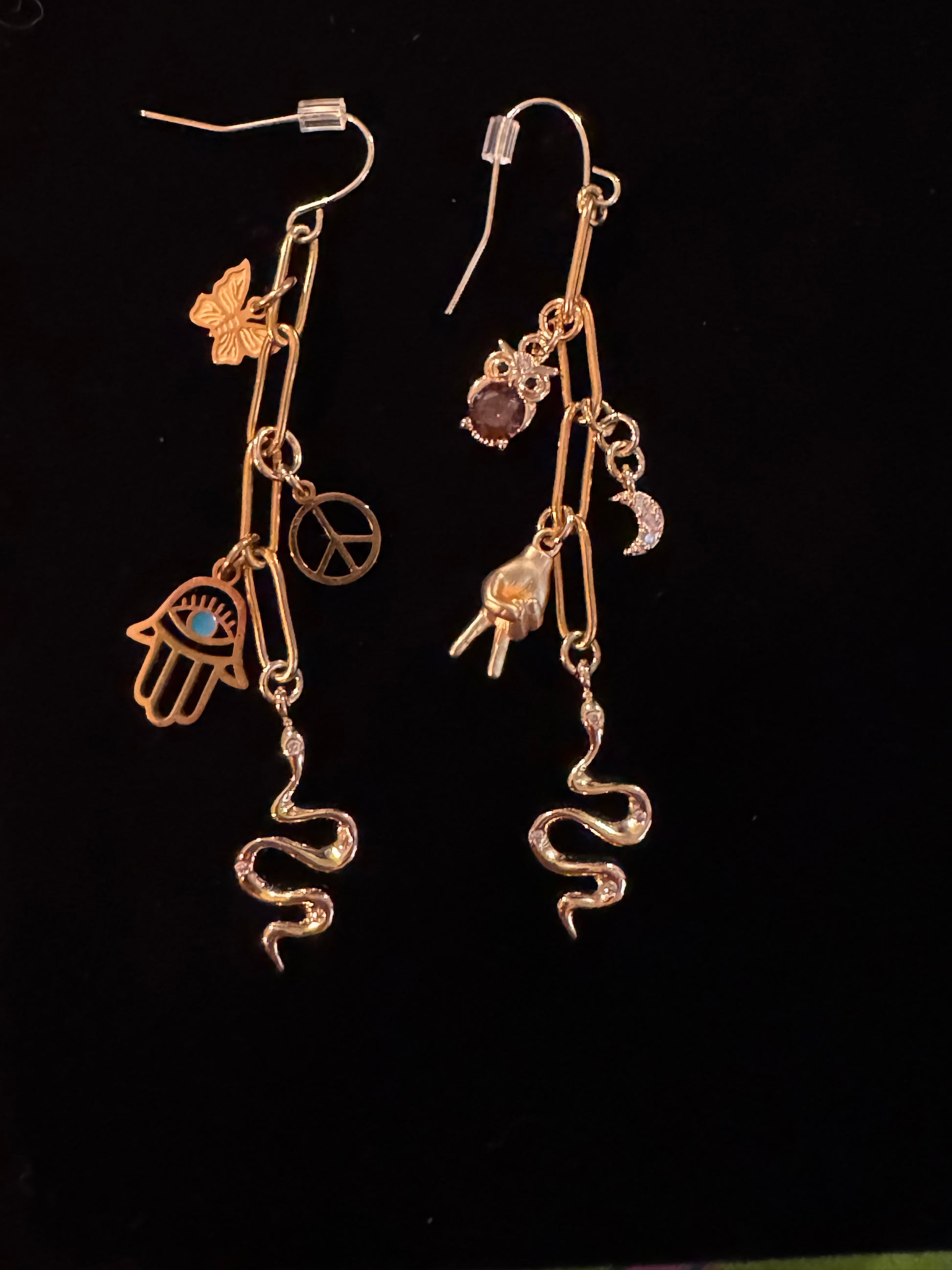 Customized Charm Earrings