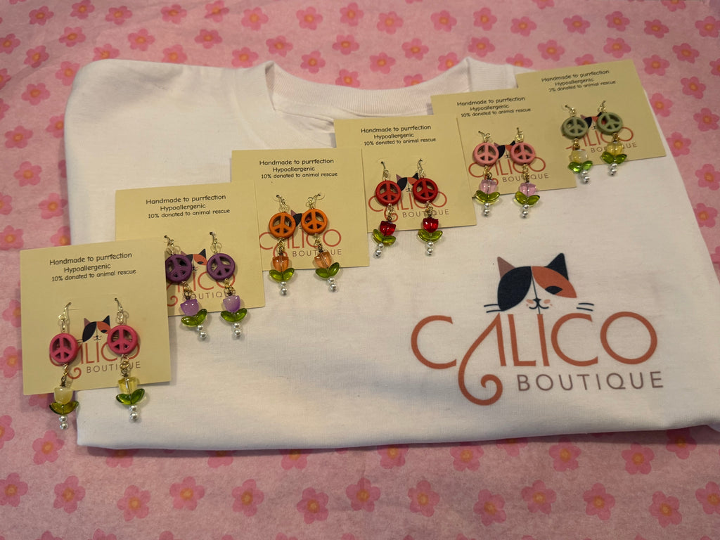 “The Haley Earrings” - Handmade Hypoallergenic