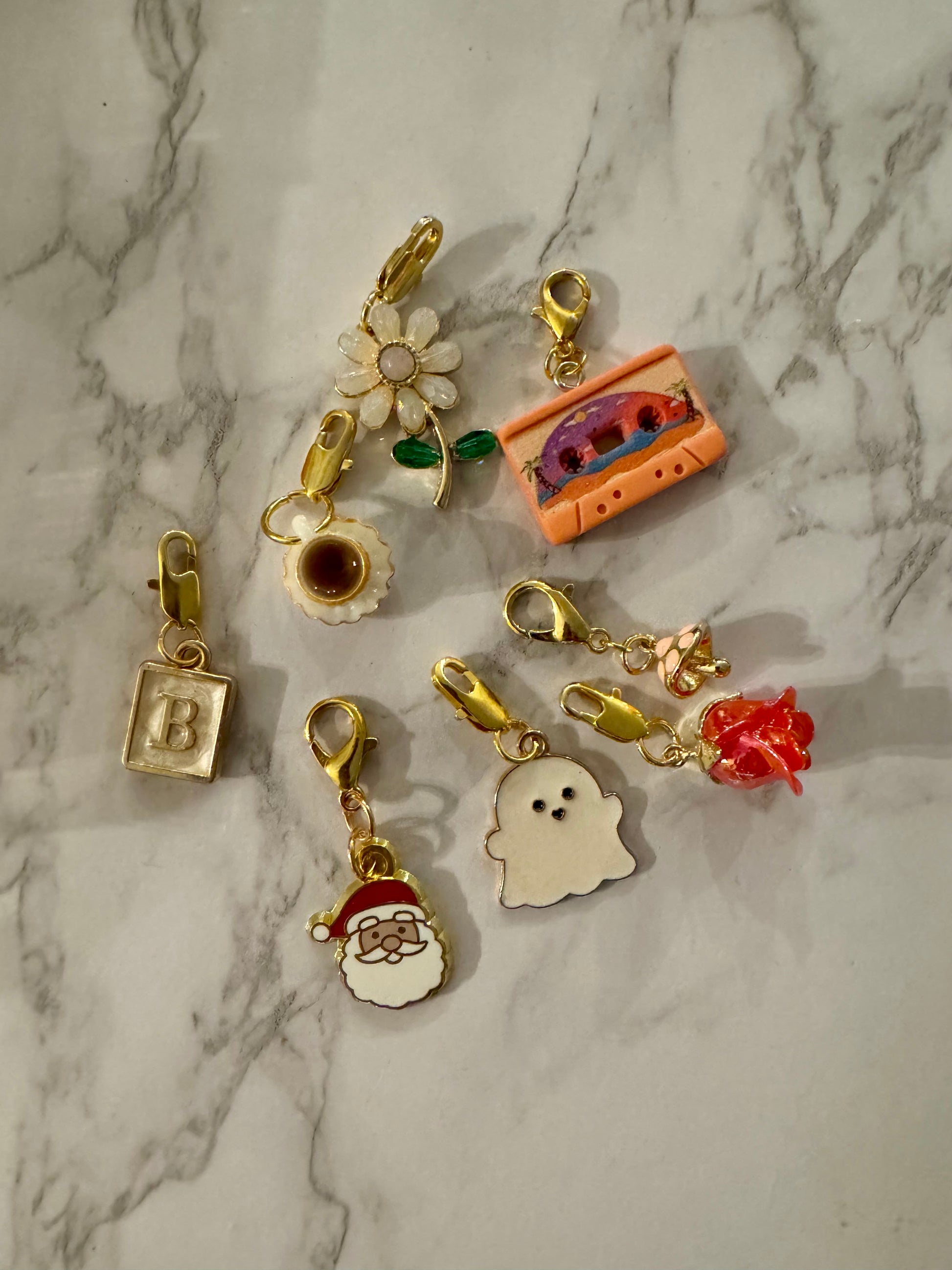 “Mother Earth” beaded toggle charm necklace