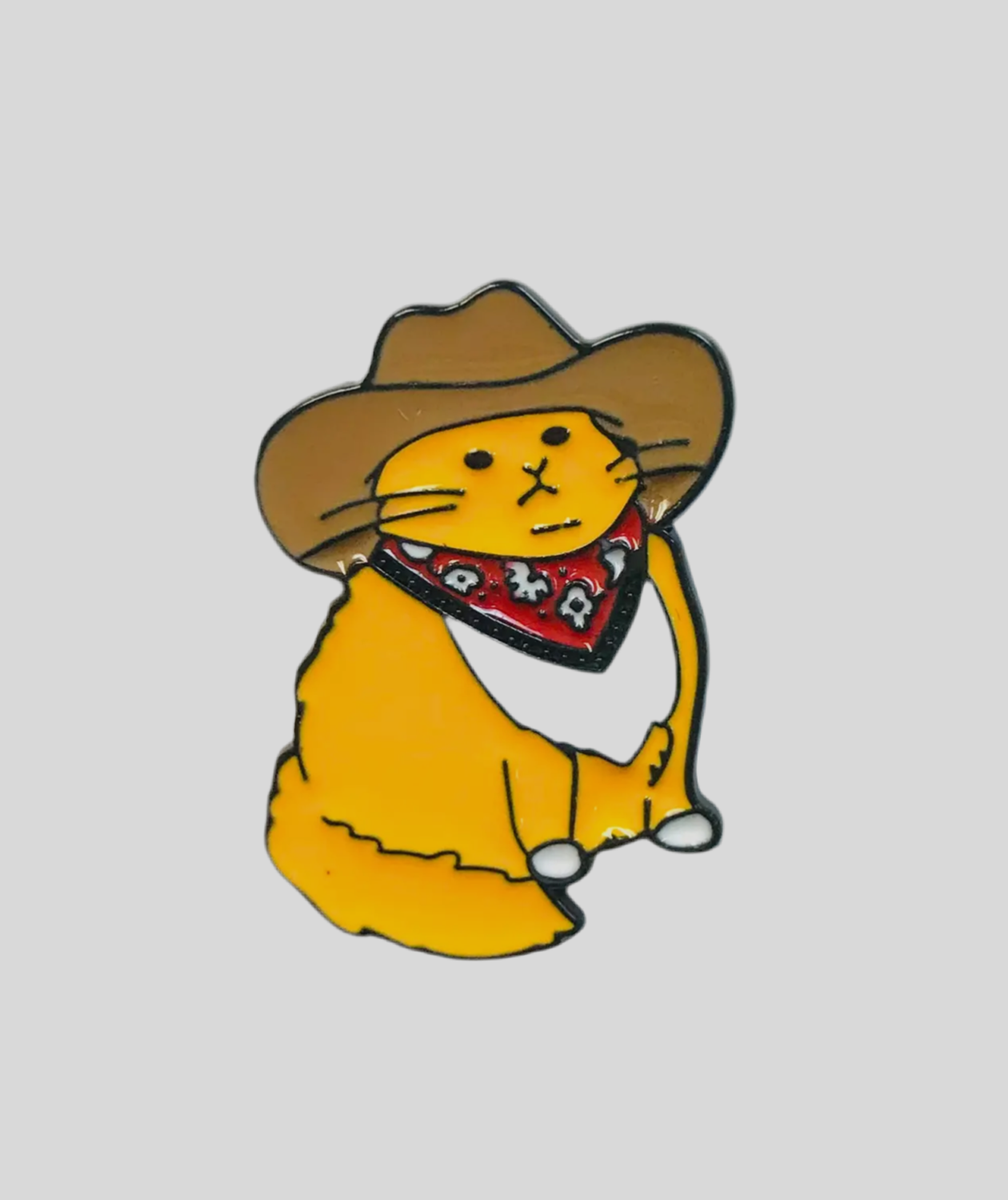 Cowboy Rip Lapel Pin