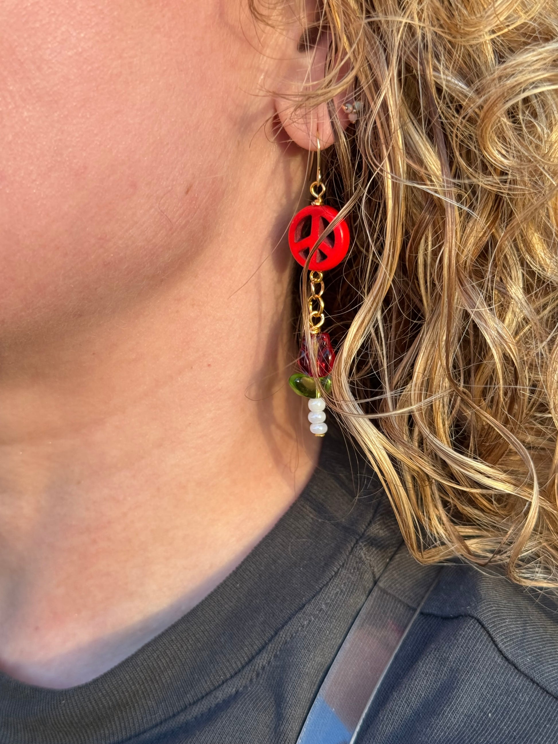 “The Haley Earrings” - Handmade Hypoallergenic