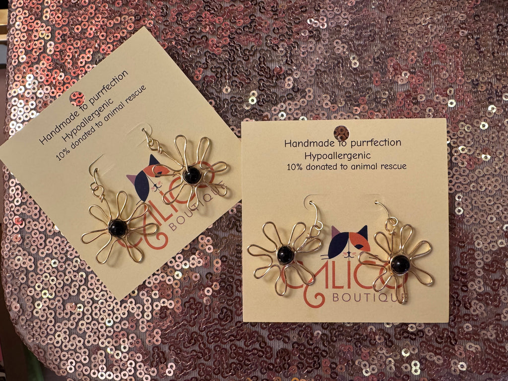 Handmade Hypoallergenic Whoopsie Daisy Earrings