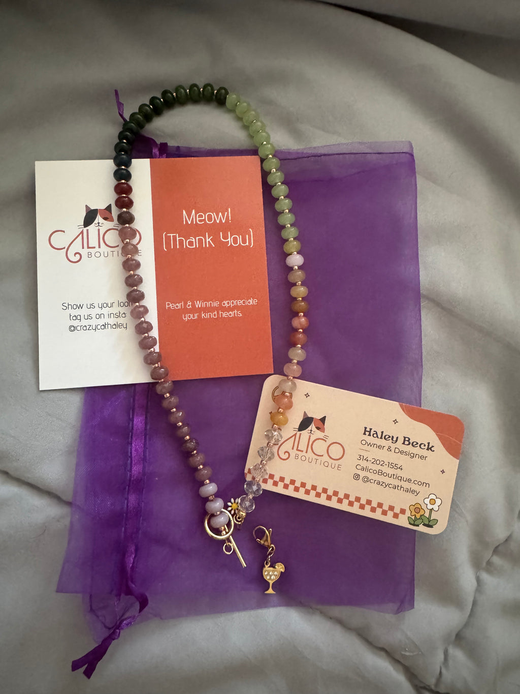 Custom Beaded Necklace