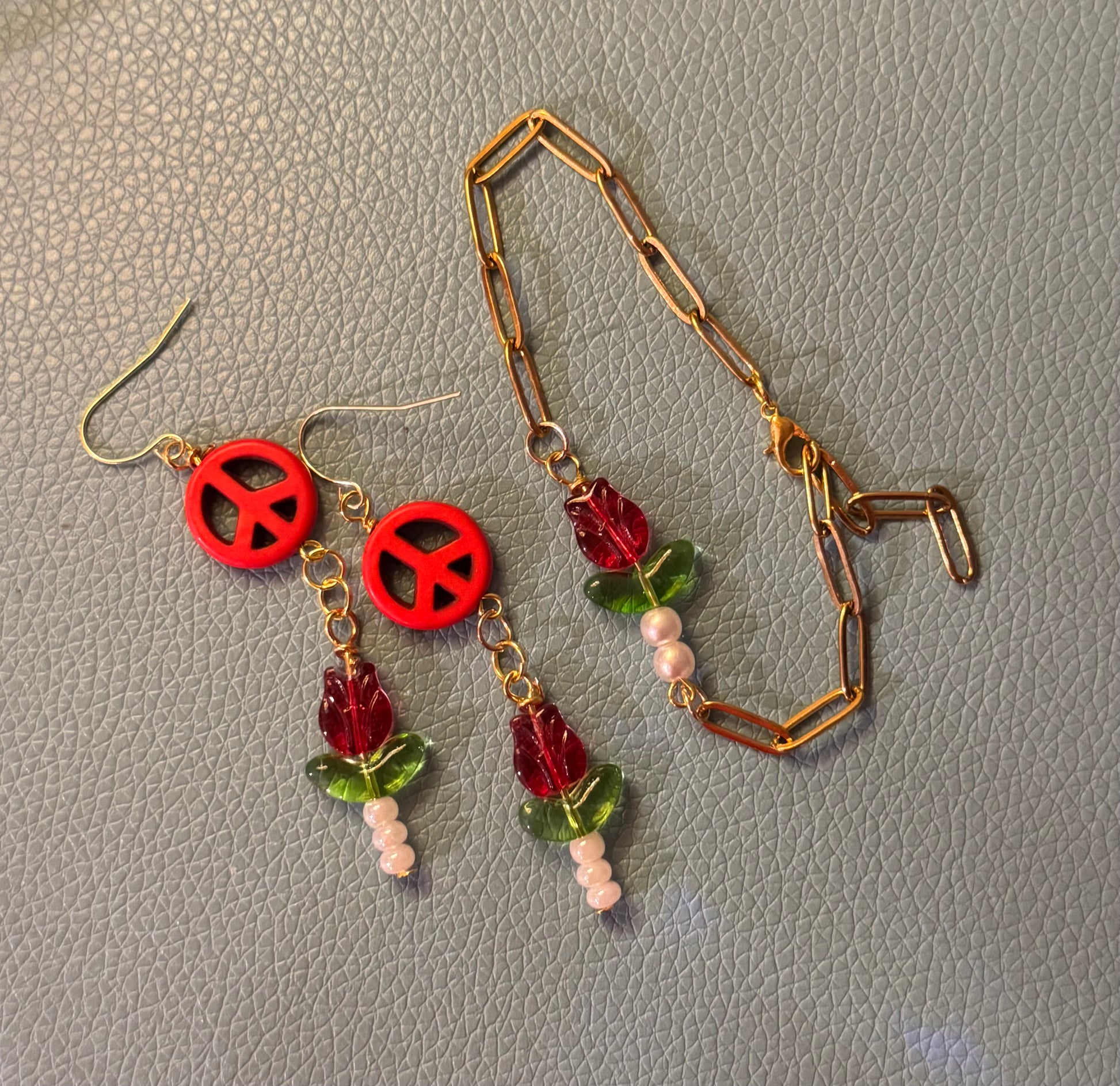 “The Haley Earrings” - Handmade Hypoallergenic