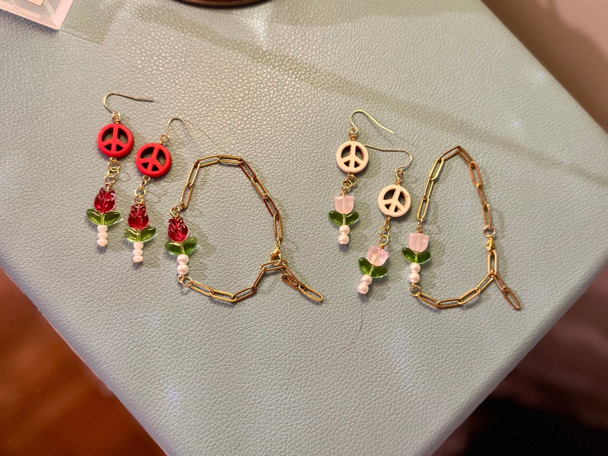 “The Haley Earrings” - Handmade Hypoallergenic