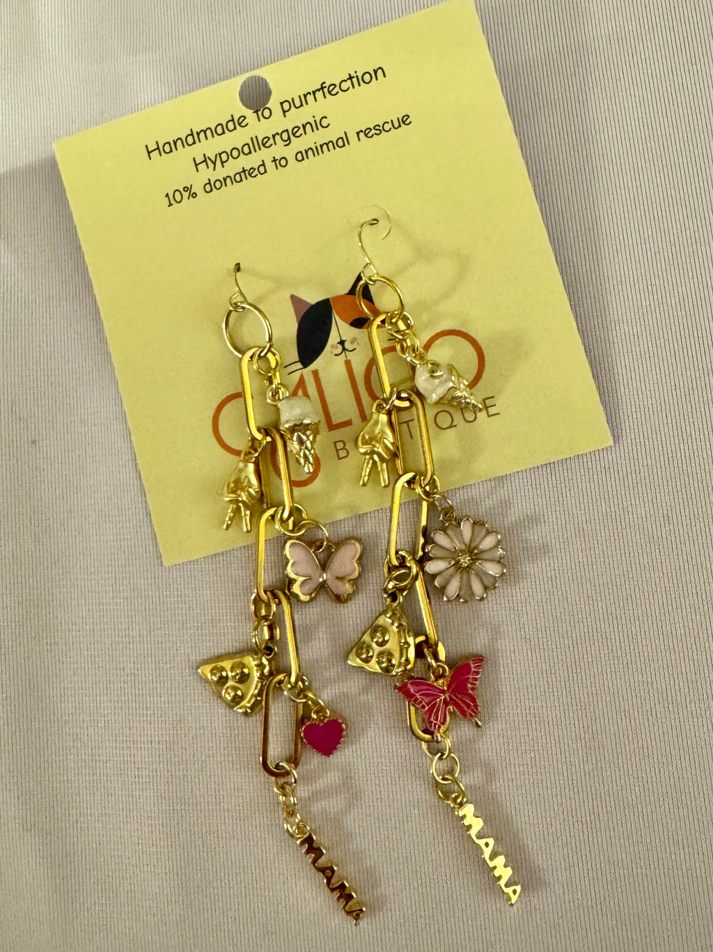 Customized Charm Earrings