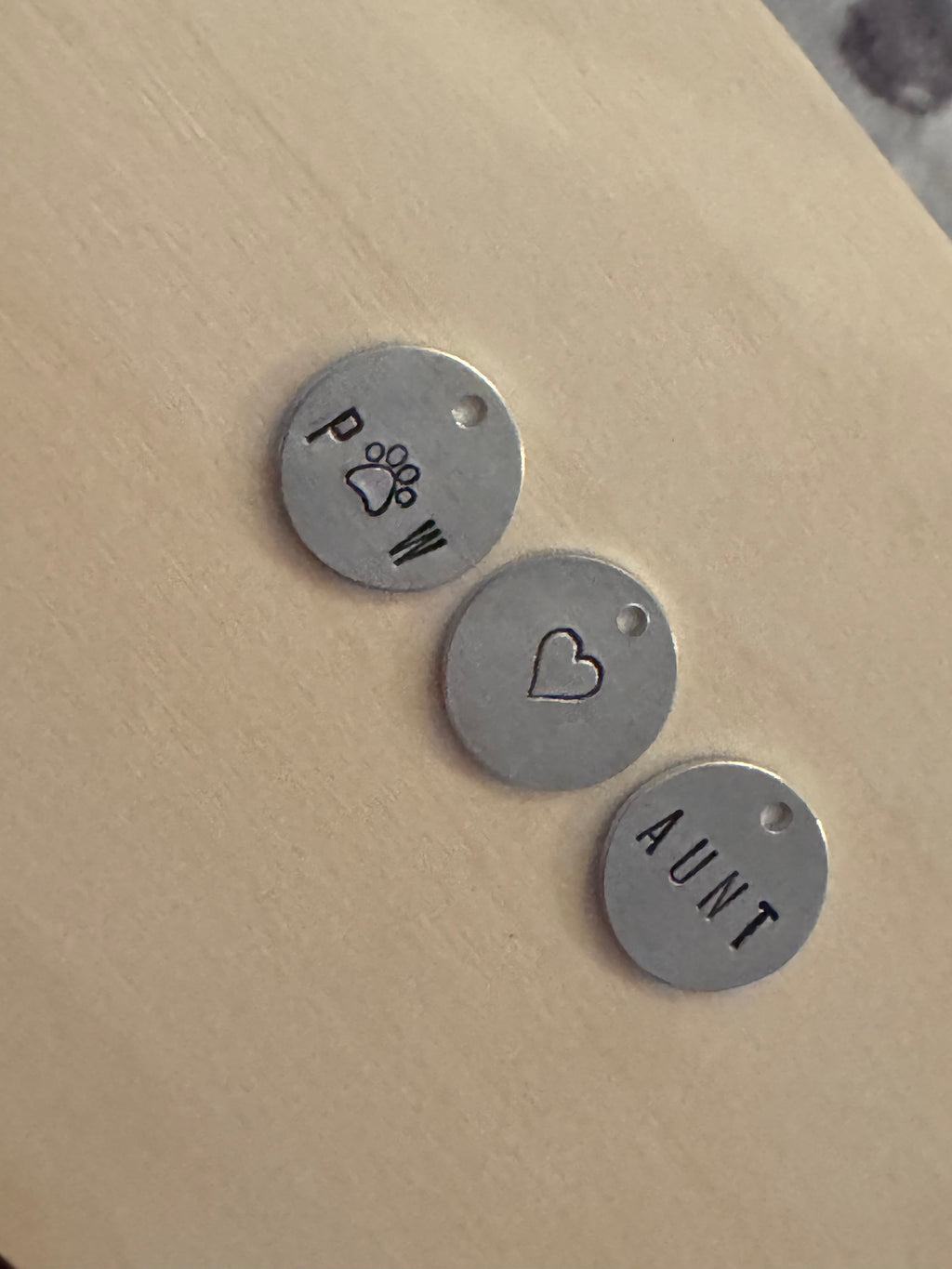 Hand-Stamped Earrings