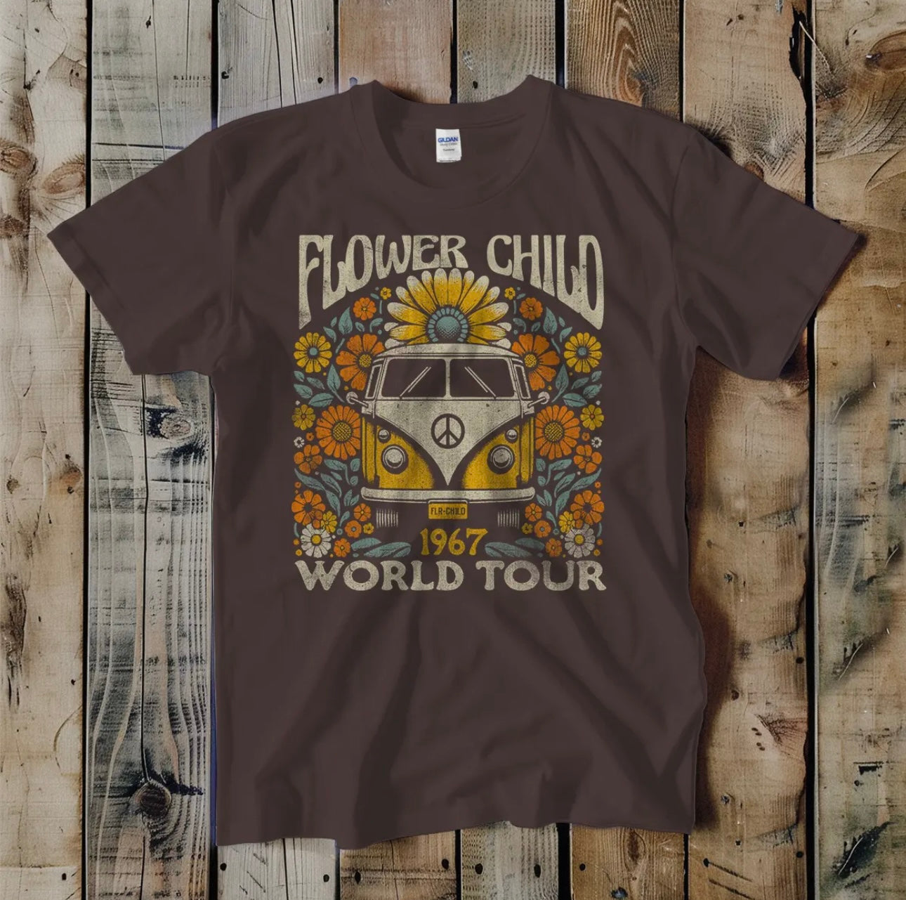 “Flower Child World Tour” Unisex Tee